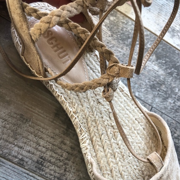 Schutz Faux Suede espadrilles - Picture 3 of 7